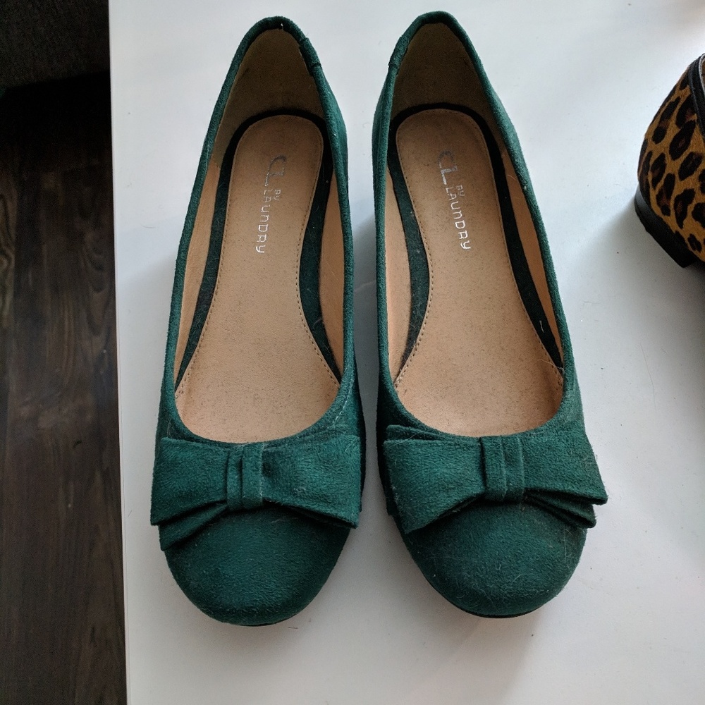 Velvet heels
